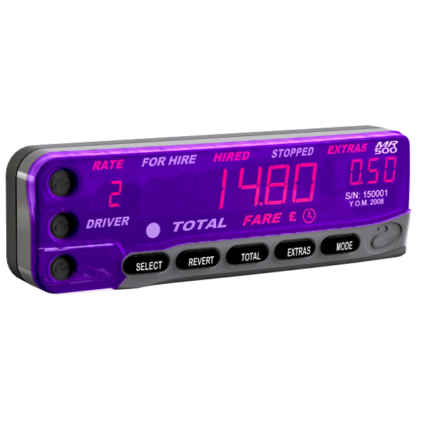 Cygnus Taximeter MR500 Clyde Garage Dunoon