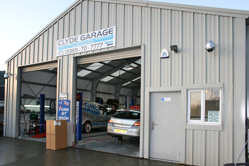 frontage800 Clyde Garage Dunoon